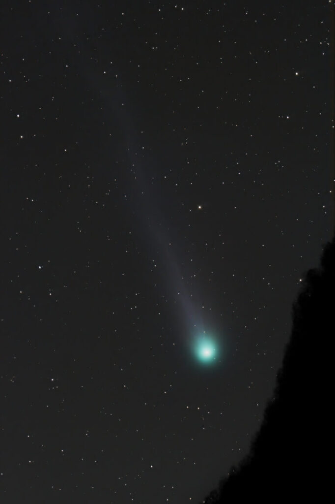 cometa 12P/Pons-Brooks ripresa da Varenna, Foto: Davide Trezzi – 16/03/2024